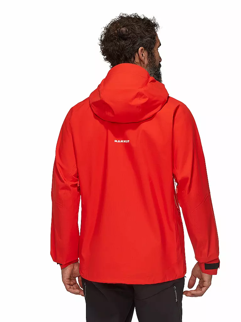 MAMMUT | Herren Wanderjacke Taiss HS Hooded | Rouge