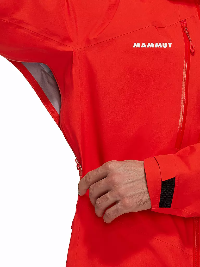 MAMMUT | Herren Wanderjacke Taiss HS Hooded | Rouge