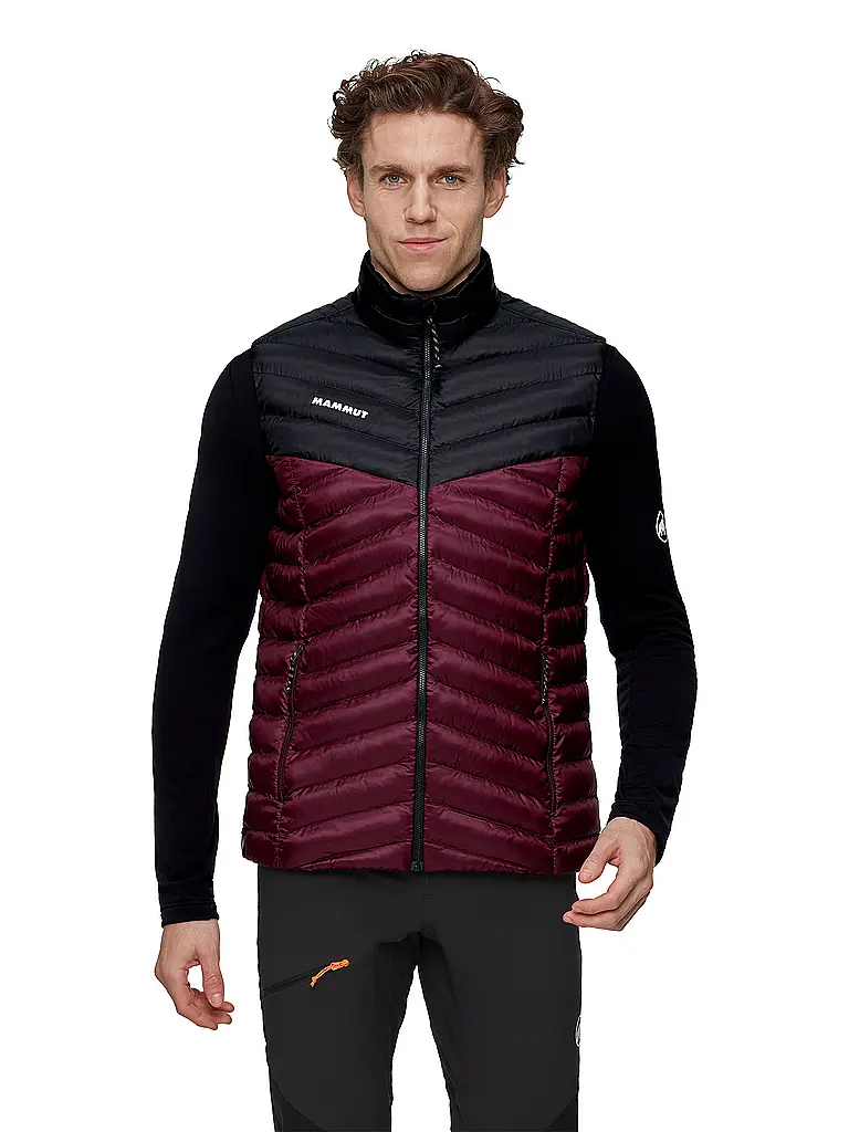MAMMUT | Isoweste Albula pour hommes | Rouge foncé