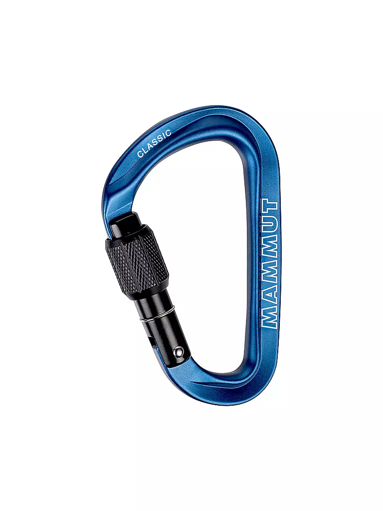 MAMMUT | Karabiner Classic HMS Screwgate | Bleu