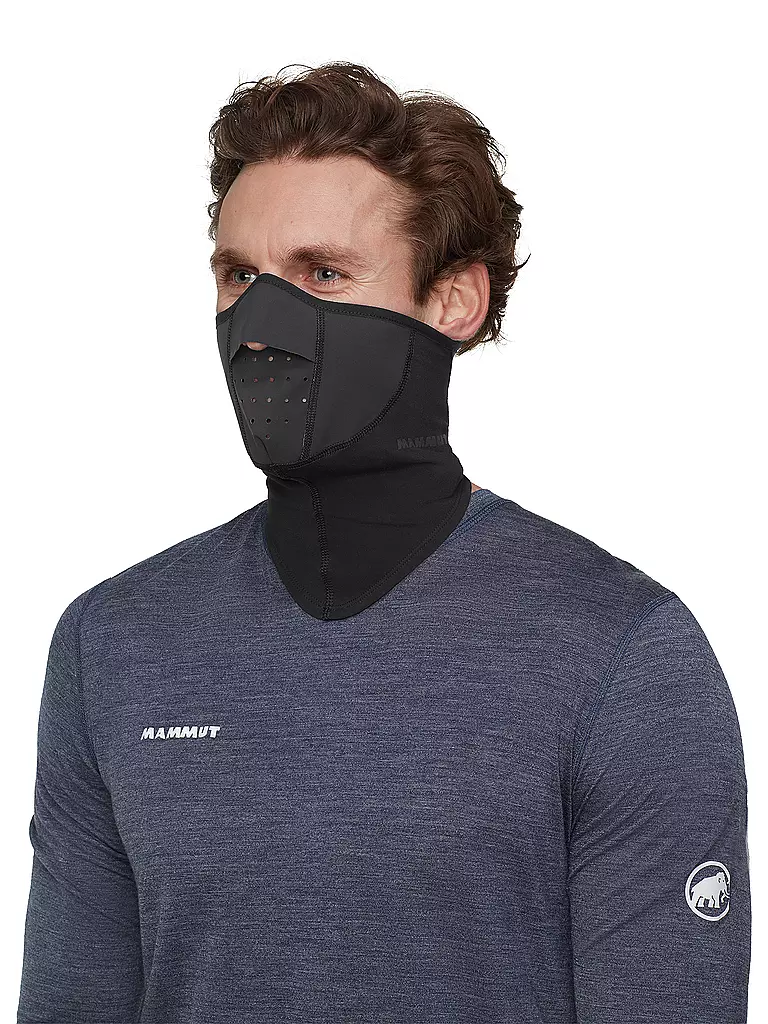 MAMMUT | Masque fonctionnel Arctic Softshell | Noir
