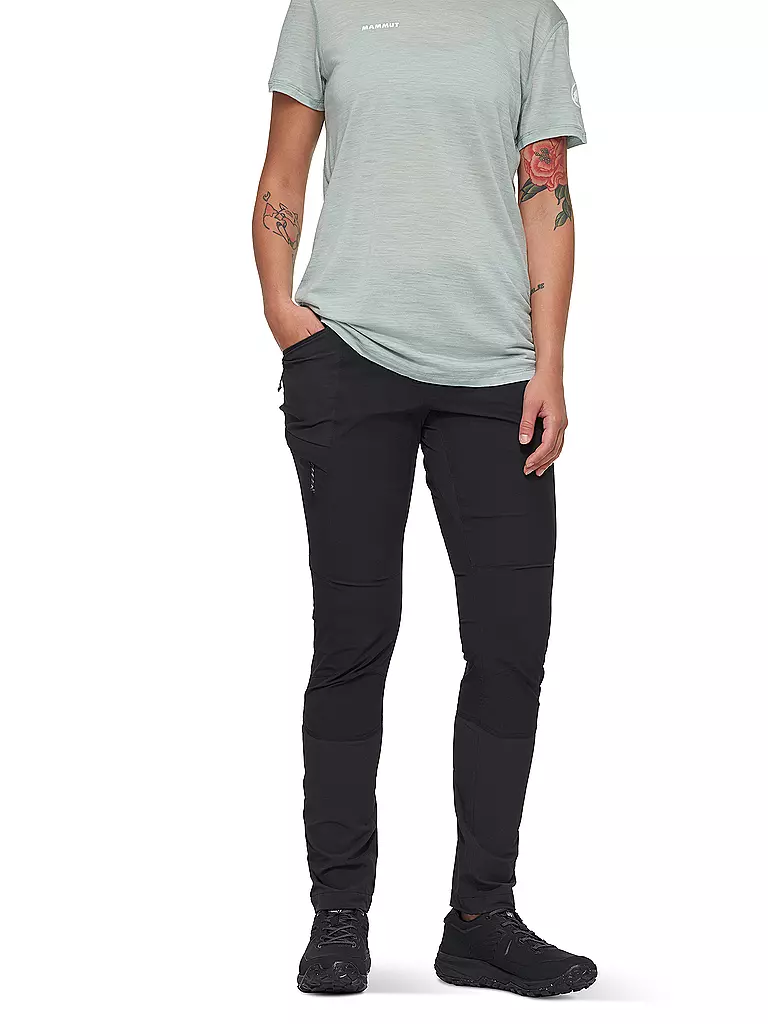 MAMMUT | Pantalon de randonnée Ducan pour femmes | Noir