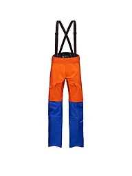 MAMMUT | Pantalon de randonnée homme Eiger Nordwand Pro 3L GTX HS avec bretelles | Orange