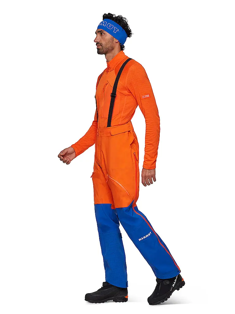 MAMMUT | Pantalon de randonnée homme Eiger Nordwand Pro 3L GTX HS avec bretelles |