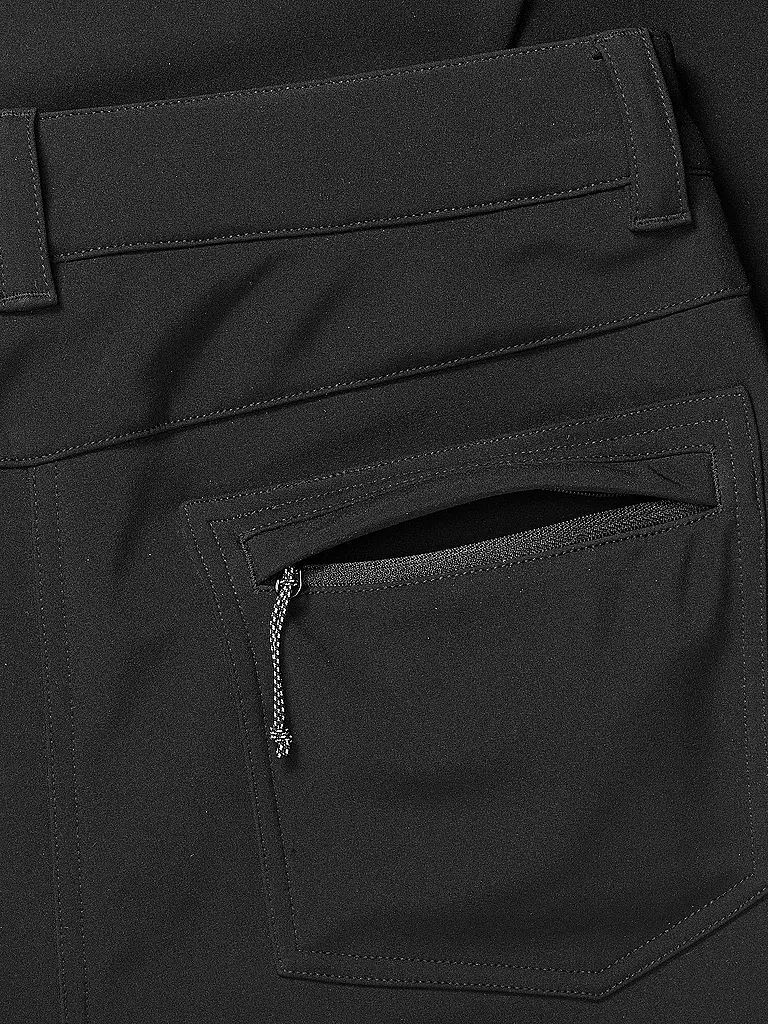 MAMMUT | Pantalon de randonnée softshell femme Rundbold Hiver | Noir