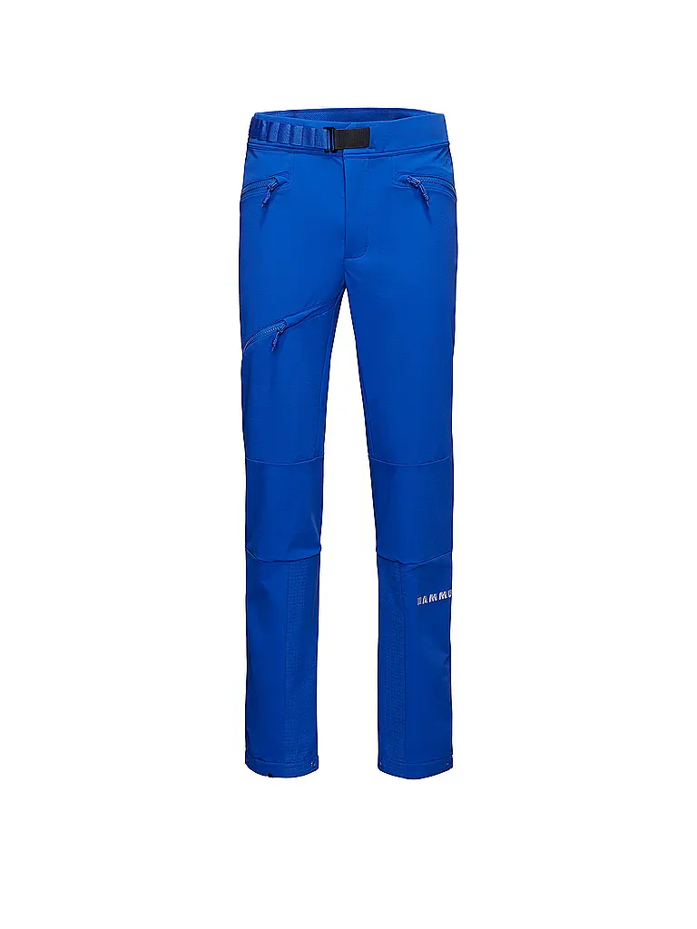 MAMMUT | Pantalon de randonnée softshell pour homme Eiger Nordwand Advanced | Bleu