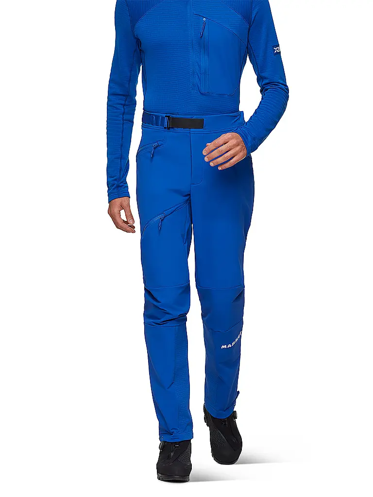 MAMMUT | Pantalon de randonnée softshell pour homme Eiger Nordwand Advanced | Bleu