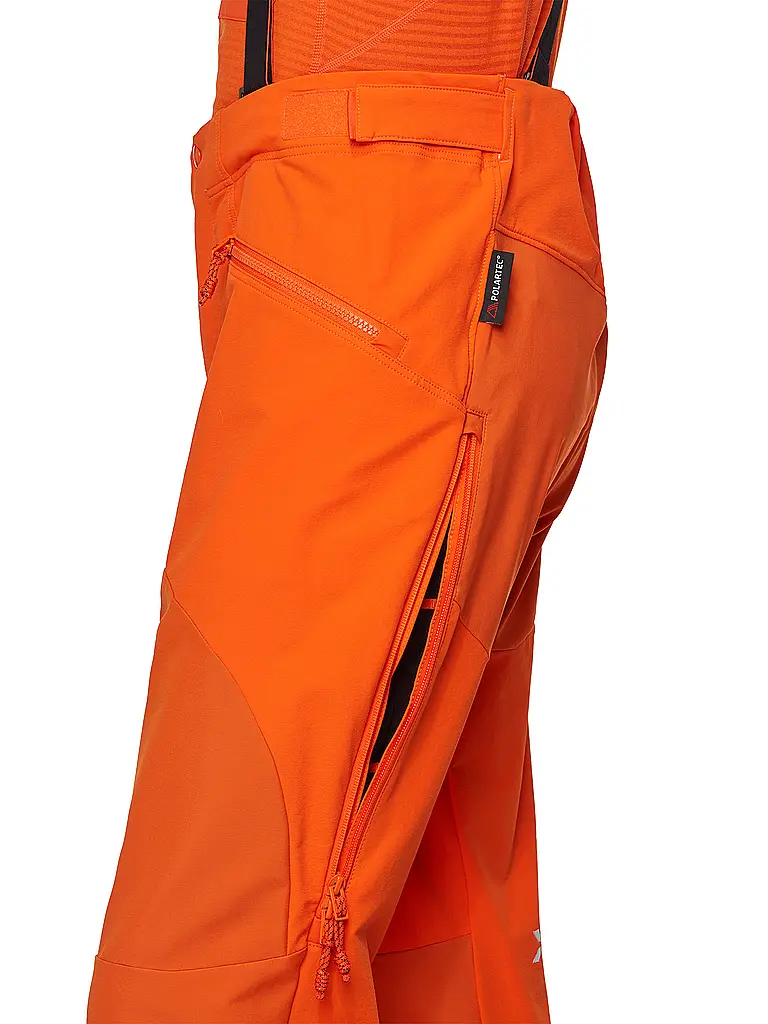 MAMMUT | Pantalon de randonnée softshell pour homme Eiger Nordwand Pro avec bretelles |