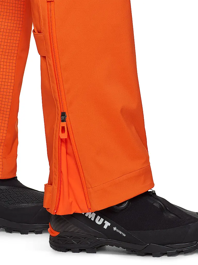 MAMMUT | Pantalon de randonnée softshell pour homme Eiger Nordwand Pro avec bretelles |