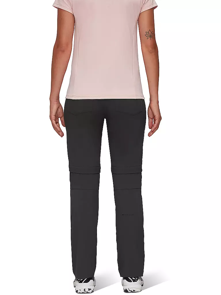 MAMMUT | Pantalon de randonnée zippé Runbold pour femmes | Gris