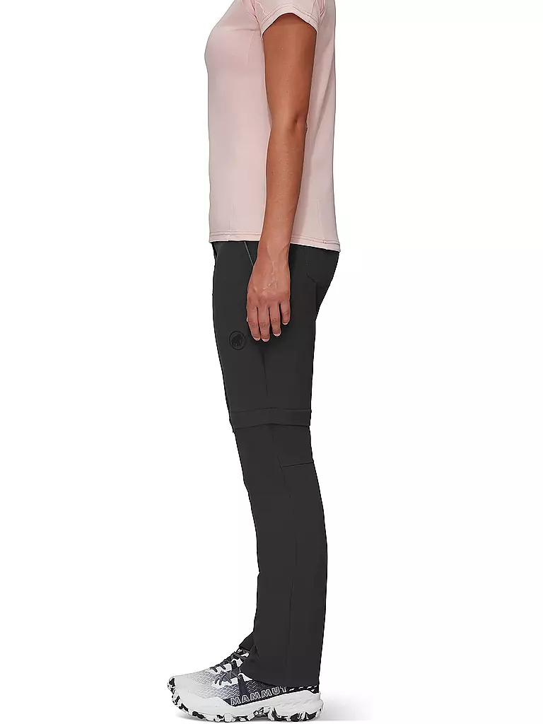 MAMMUT | Pantalon de randonnée zippé Runbold pour femmes | Gris