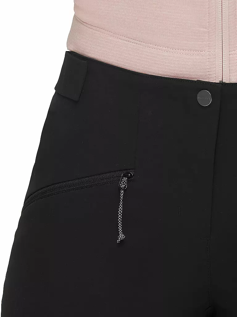 MAMMUT | Pantalon softshell de randonnée pour femmes Taiss Guide avec guêtres pare-neige |