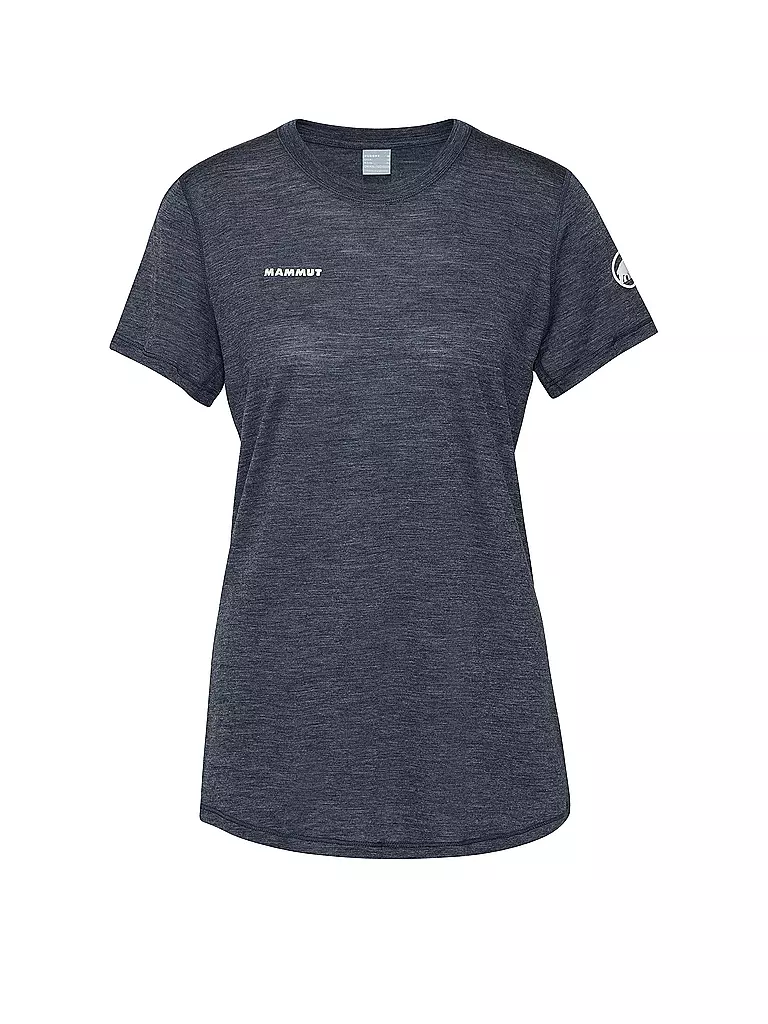 MAMMUT | T-shirt de sport femme Tree Wool | Bleu foncé