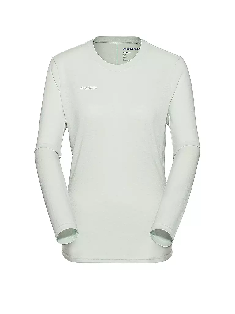 MAMMUT | T-shirt de sport léger Massone pour femmes | Vert clair