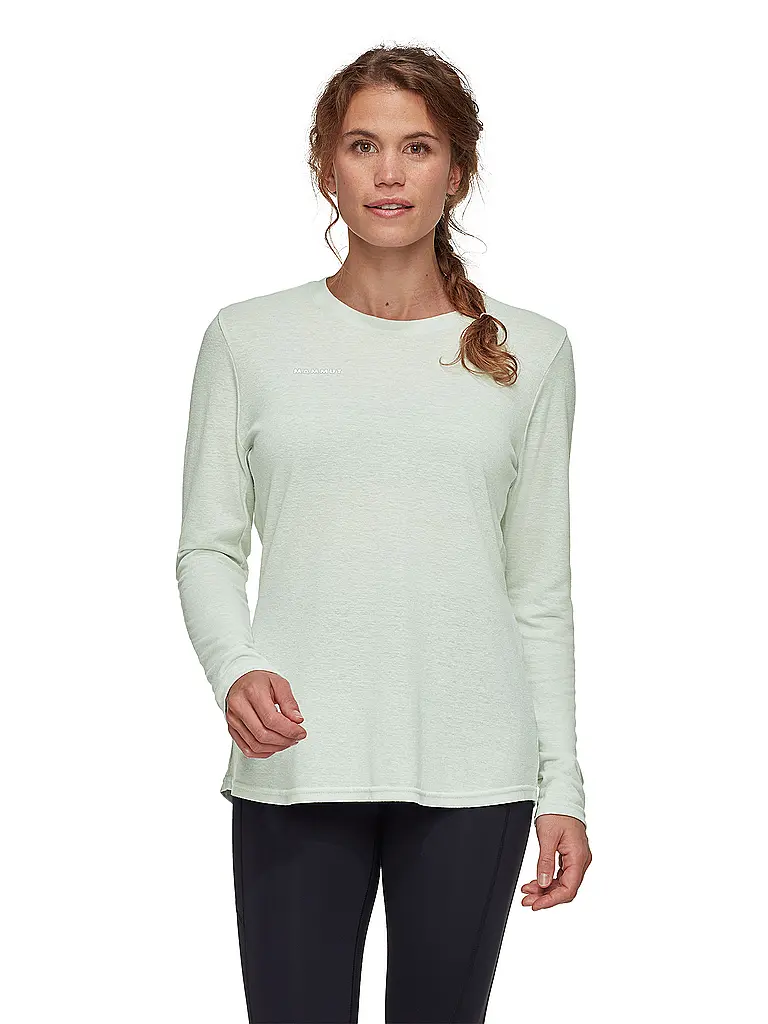 MAMMUT | T-shirt de sport léger Massone pour femmes | Vert clair