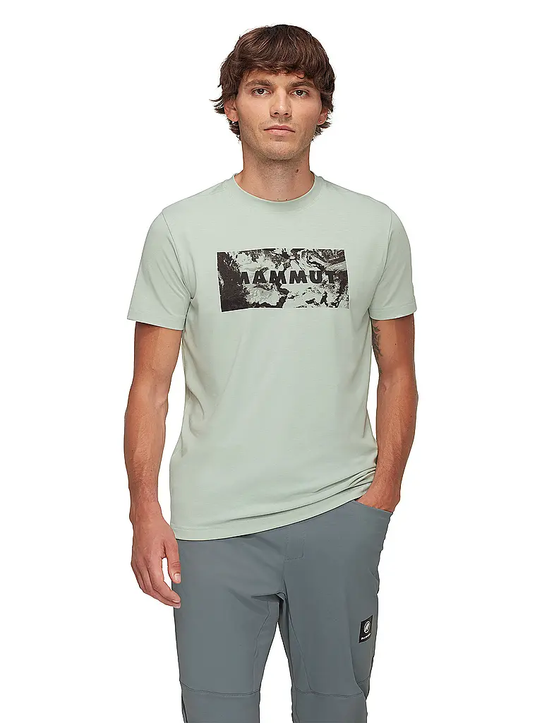 MAMMUT | T-shirt de sport Trovat pour homme | Vert clair