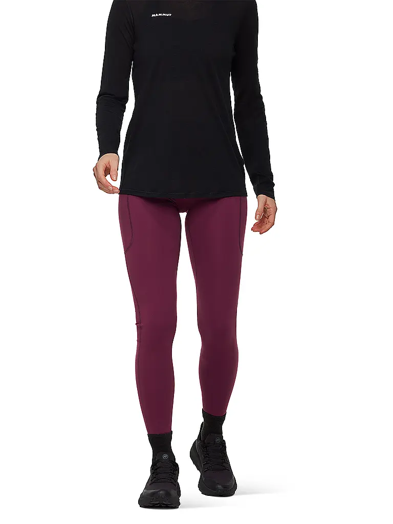 MAMMUT | Tight de randonnée Crag Winter pour femmes | Rouge foncé