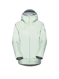 MAMMUT | Veste de randonnée à capuche Ducan Guide HS pour femmes | Vert clair