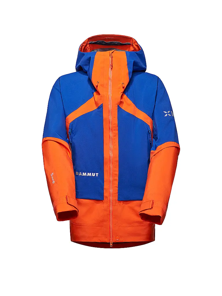 MAMMUT | Veste de randonnée pour homme Eiger Nordwand Pro 3L GTX HS à capuche | Orange