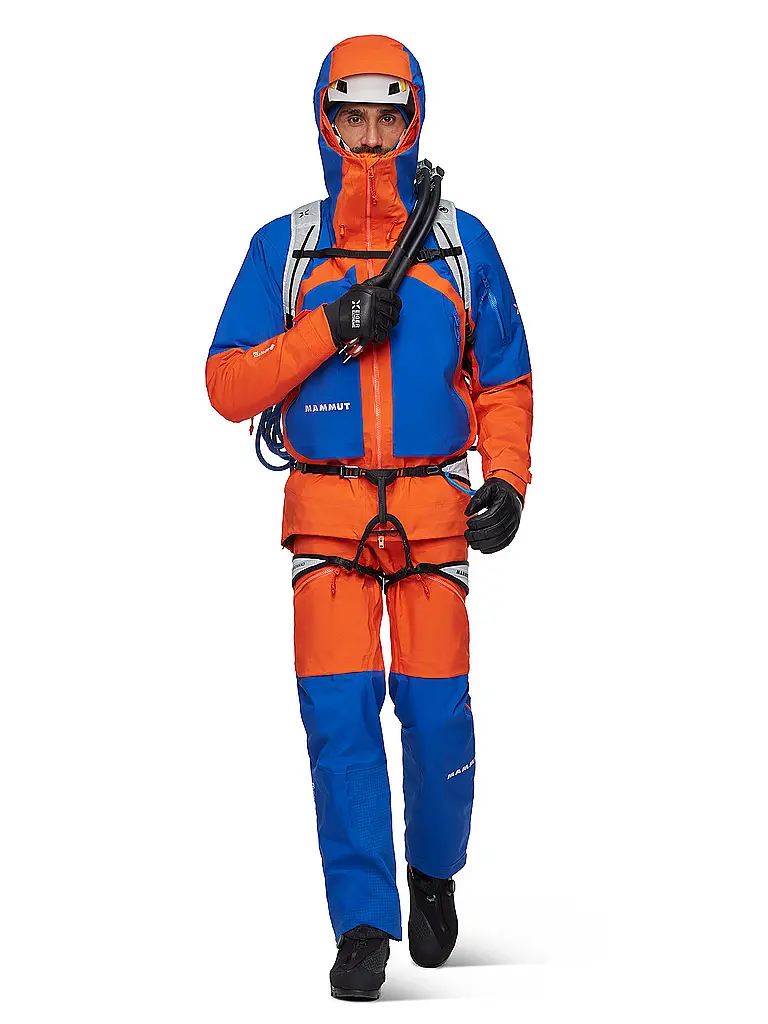 MAMMUT | Veste de randonnée pour homme Eiger Nordwand Pro 3L GTX HS à capuche | Orange