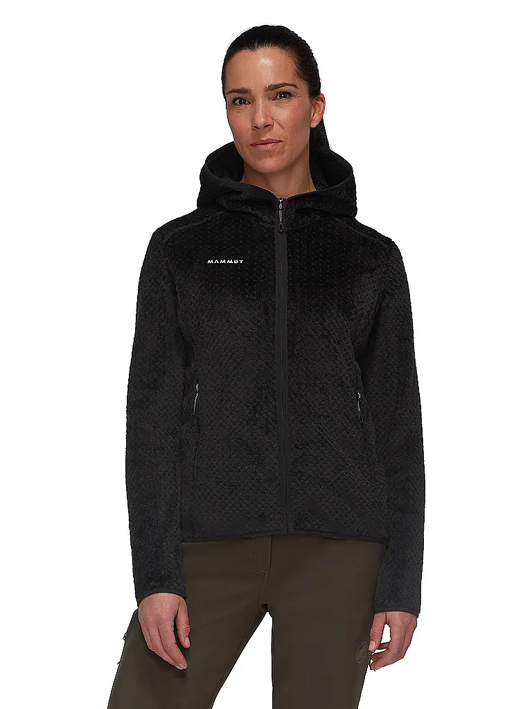 MAMMUT | Veste polaire à capuche Innominata pour femmes | Noir