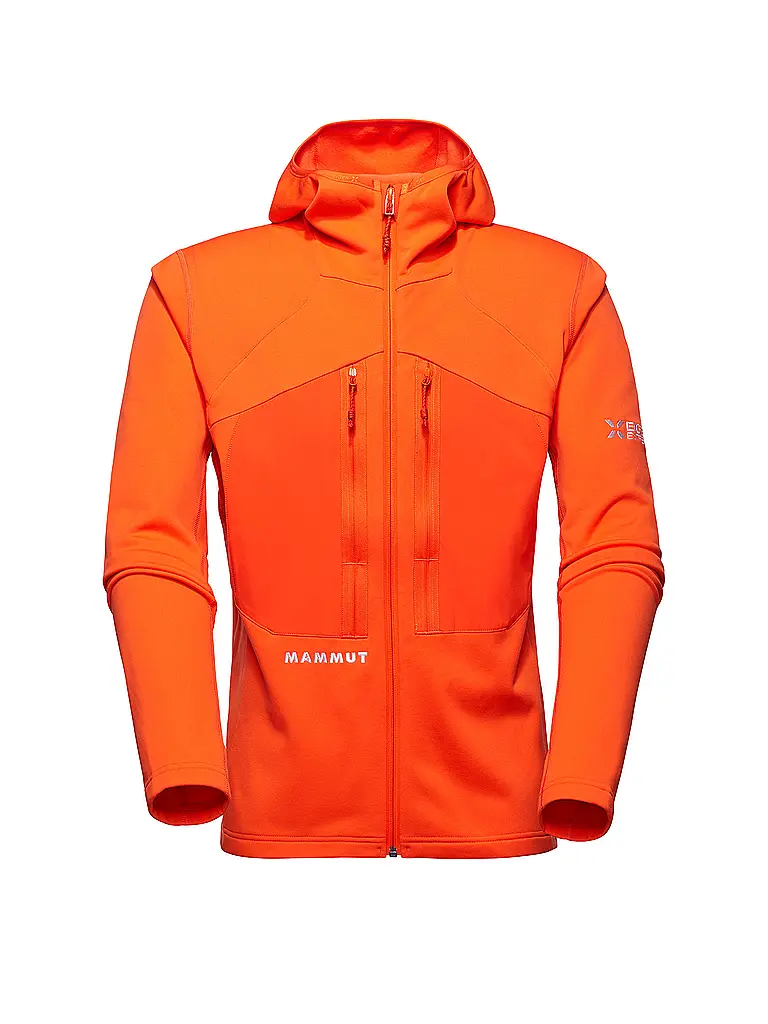 MAMMUT | Veste polaire homme Eiger Nordwand Advanced ML à capuche | Orange