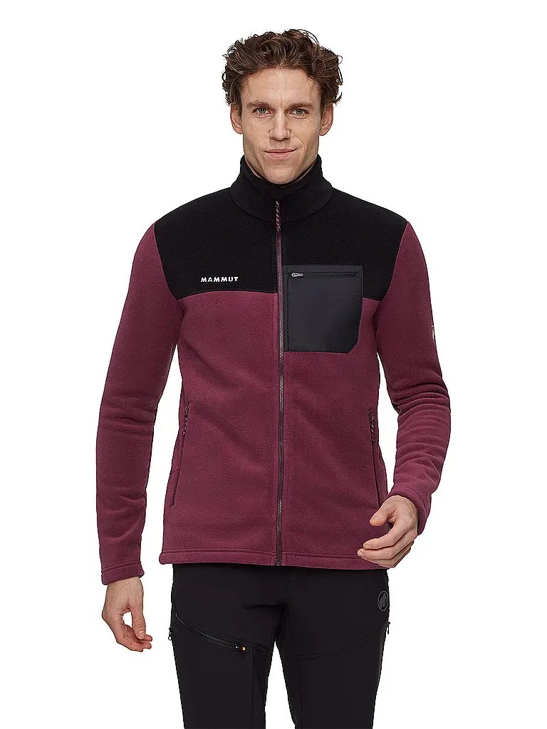 MAMMUT | Veste polaire homme Innominata Polartec | Rouge foncé