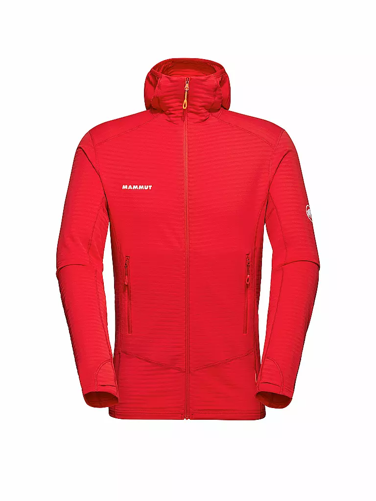 MAMMUT | Veste polaire homme Taiss Light ML à capuche | Rouge