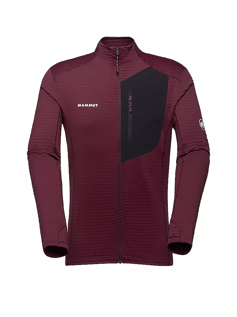MAMMUT | Veste polaire homme Taiss Light ML | Rouge foncé
