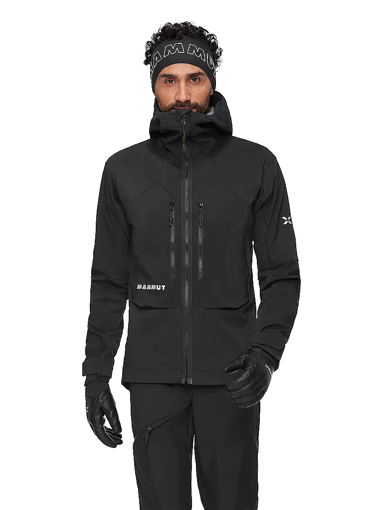 MAMMUT | Veste softshell de randonnée pour homme Eiger Nordwand Pro à capuche |