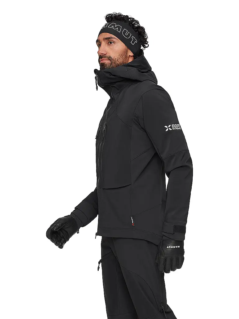MAMMUT | Veste softshell de randonnée pour homme Eiger Nordwand Pro à capuche |