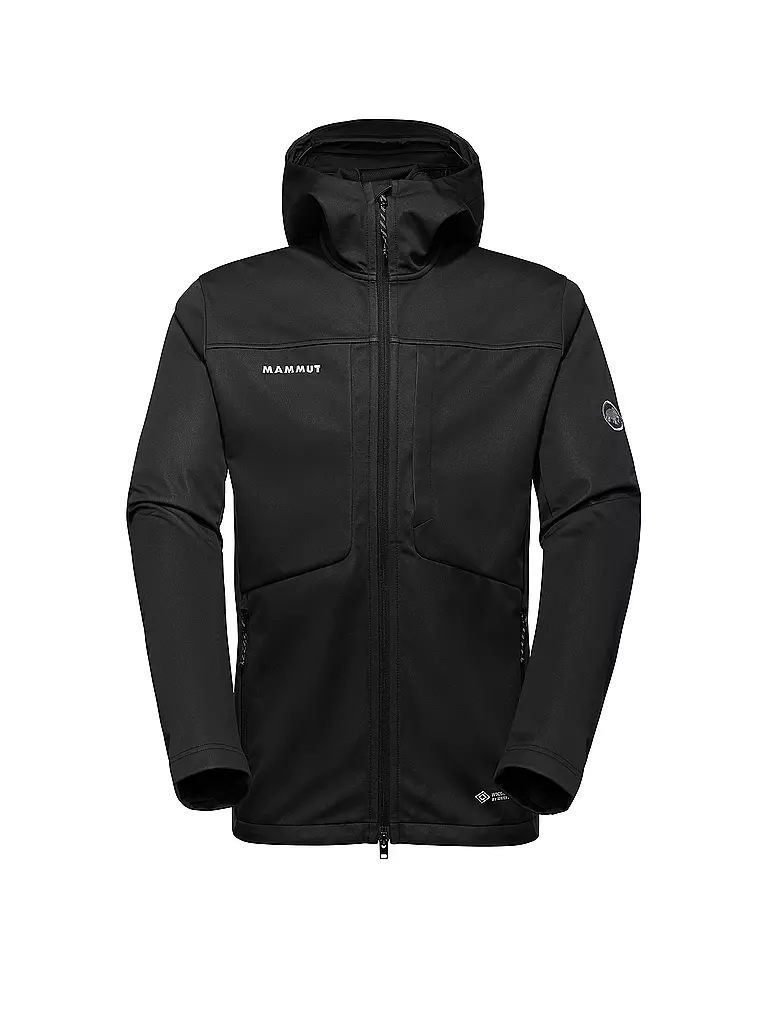 MAMMUT | Veste Softshell Homme Ultimate VIII à capuche | Noir
