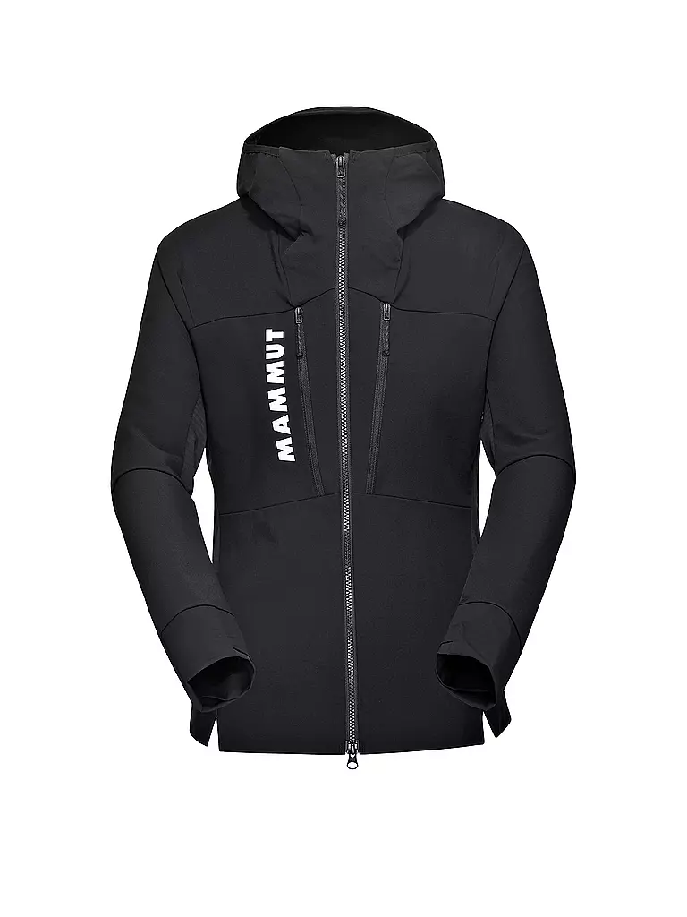 MAMMUT | Veste softshell hybride à capuche Aenergy SO pour femmes | Noir