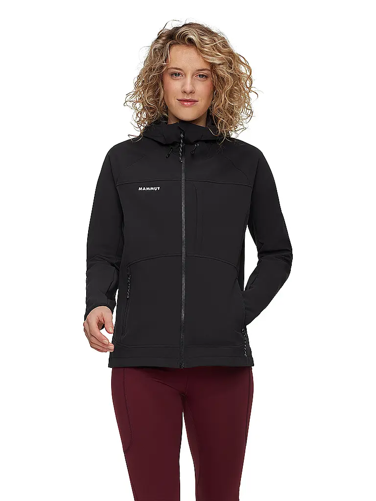 MAMMUT | Veste softshell pour femme Ultimate Comfort | Noir