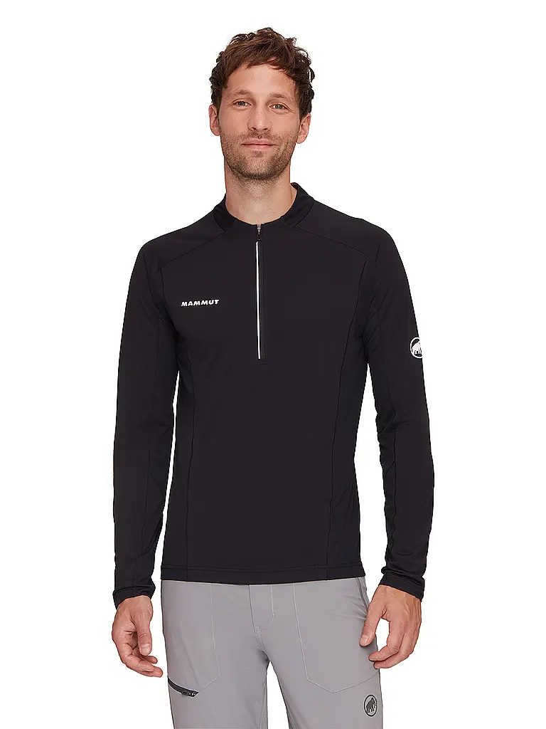 MAMMUT | Zipshirt de randonnée Aenergy pour hommes | Noir