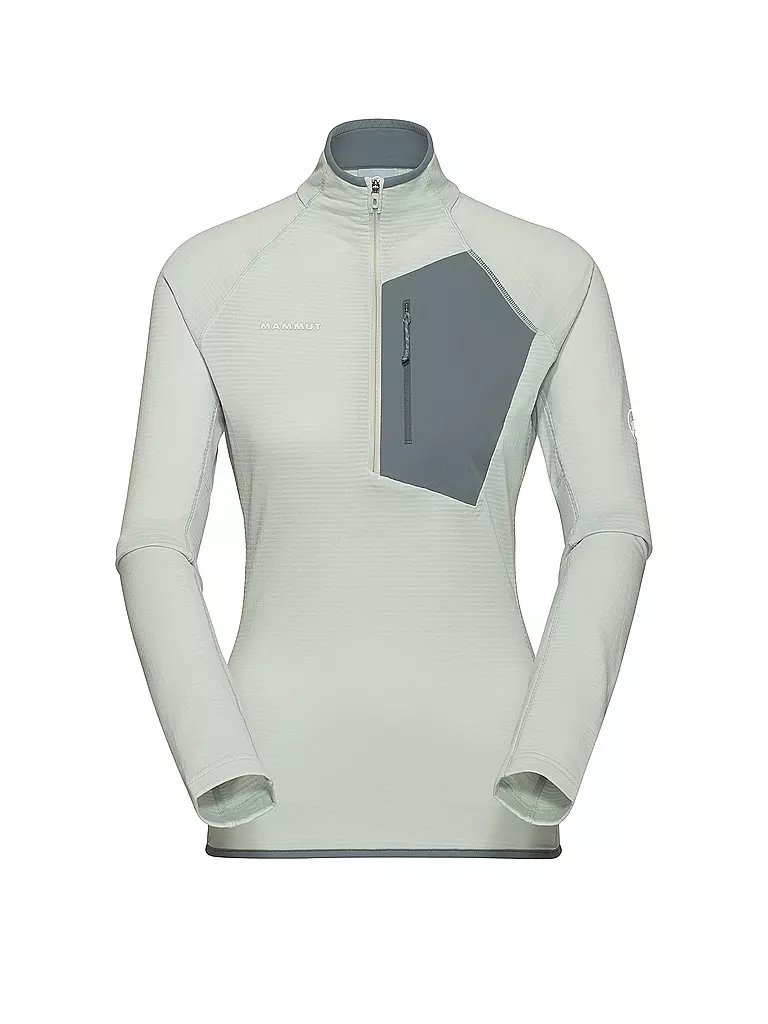 MAMMUT | Zipshirt fonctionnel Aenergy Light pour femmes | Vert clair