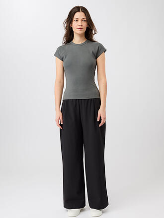 MANDALA | T-shirt de yoga côtelé slim fit pour femmes