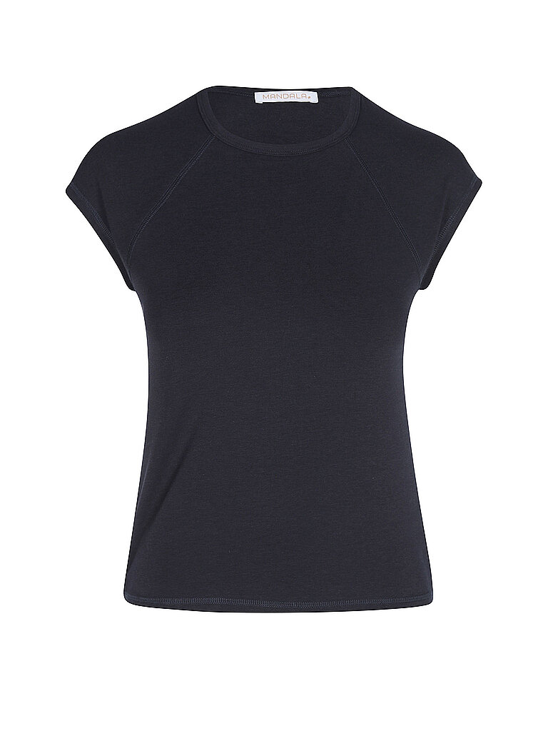 T-shirt de yoga slim fits bleu marine L