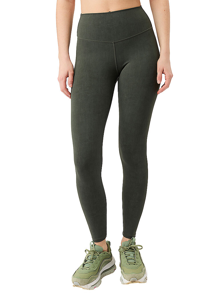 Yogatight imprimé monos vert foncé S