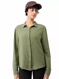 MANDALA | Blouse de yoga Tulum pour femmes | Vert foncé