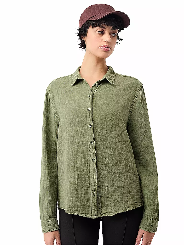 MANDALA | Blouse de yoga Tulum pour femmes | Vert foncé
