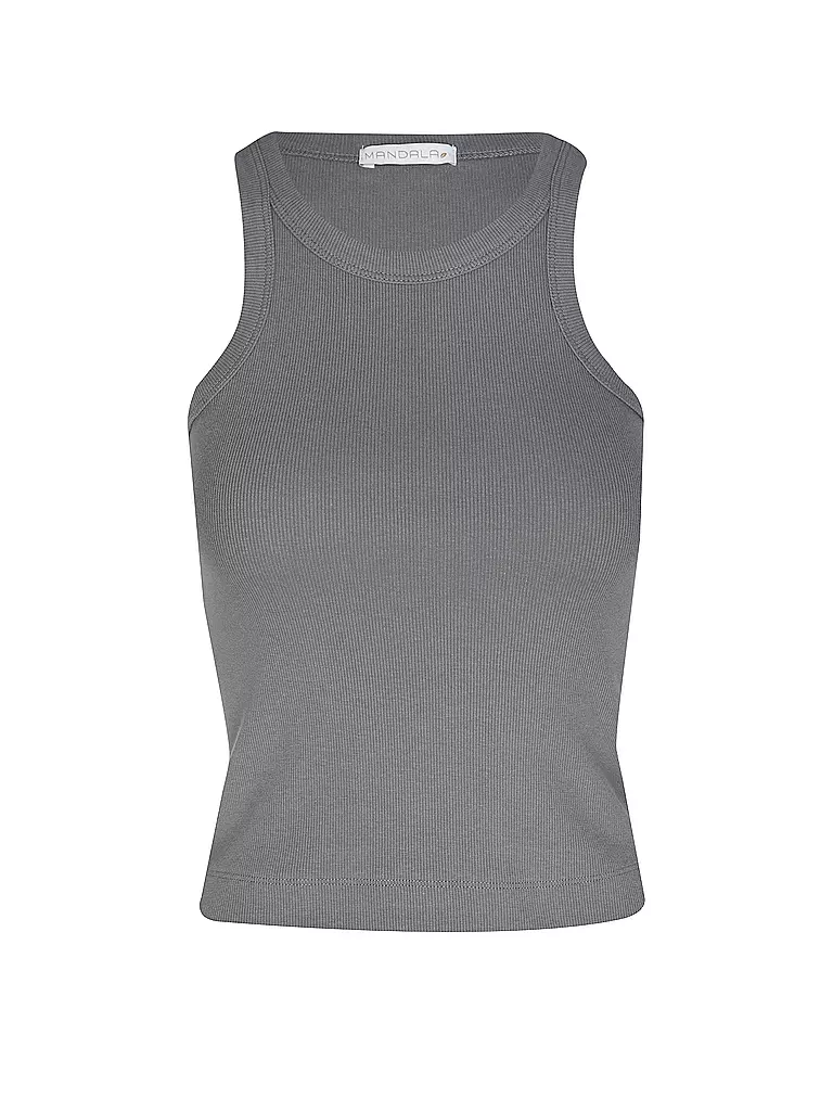 MANDALA | Débardeur de yoga pour femmes Boy Top | Gris