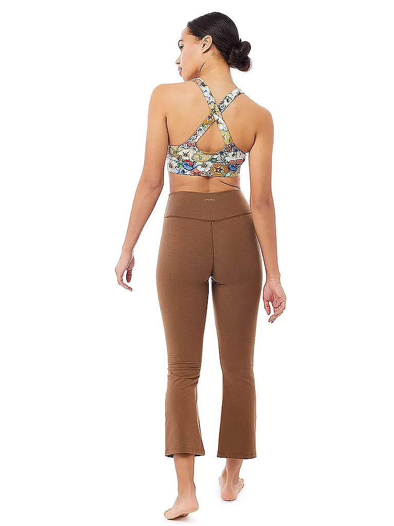 MANDALA | Damen Sport-BH Printed Low Support | Bleu clair