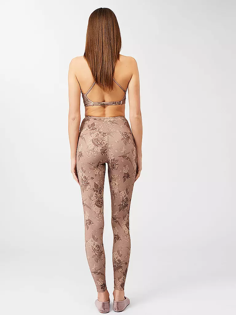 MANDALA | Damen Sport-BH Printed | Marron