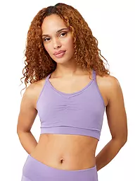 MANDALA | Soutien-gorge de yoga Infinity maintien moyen pour femmes | Lilas