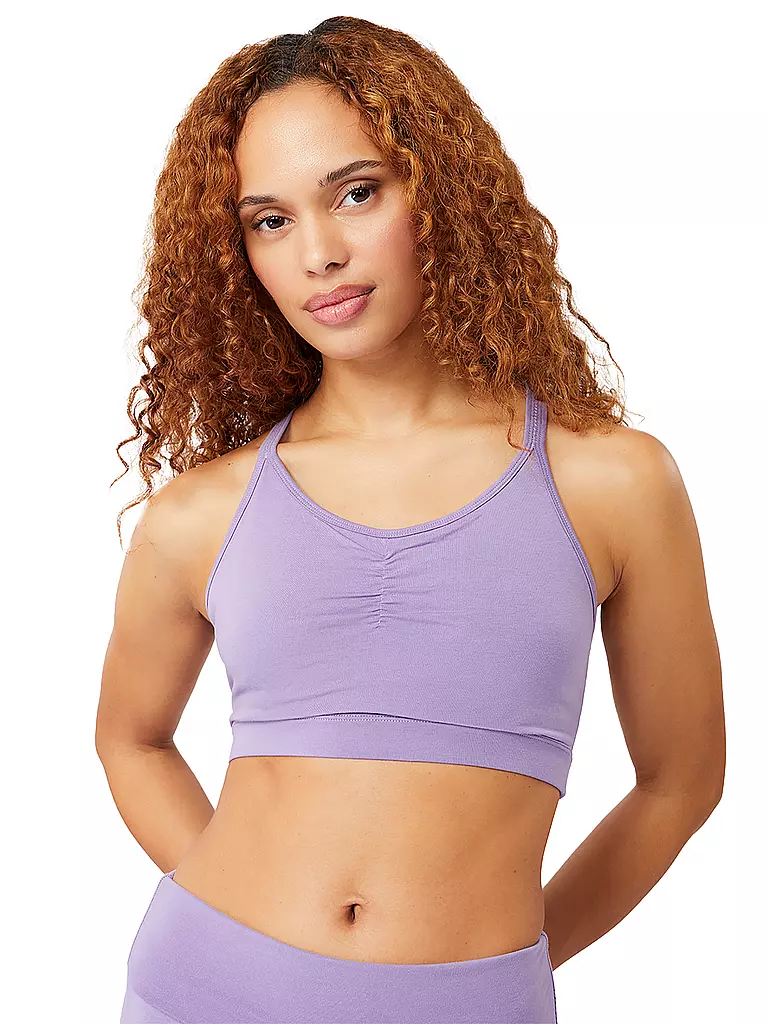 MANDALA | Damen Yoga BH Infinity | Lilas