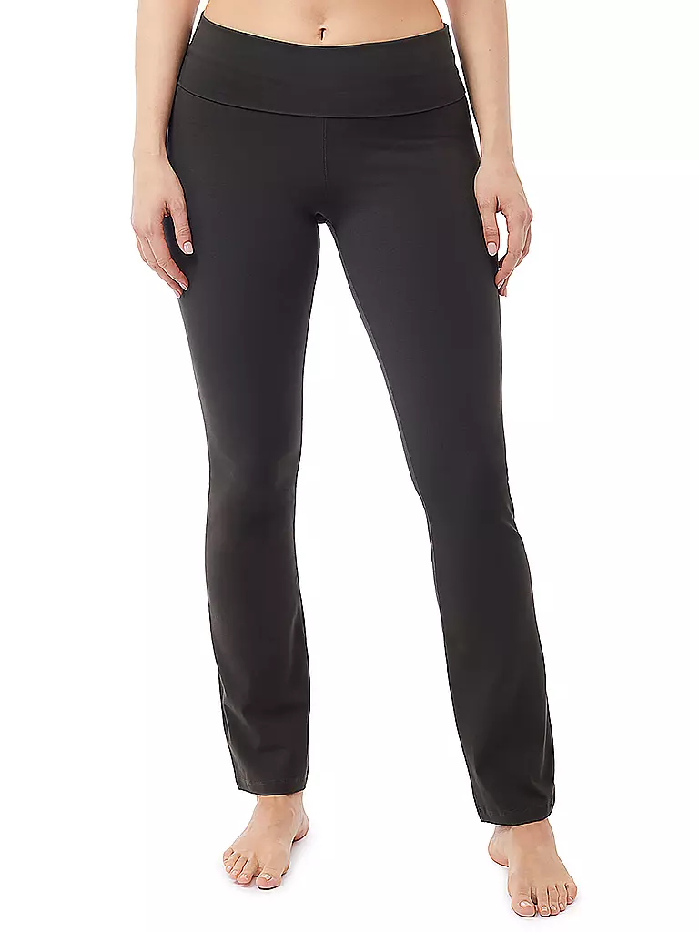 MANDALA | Damen Yoga Hose Classic Rolldown | Olive