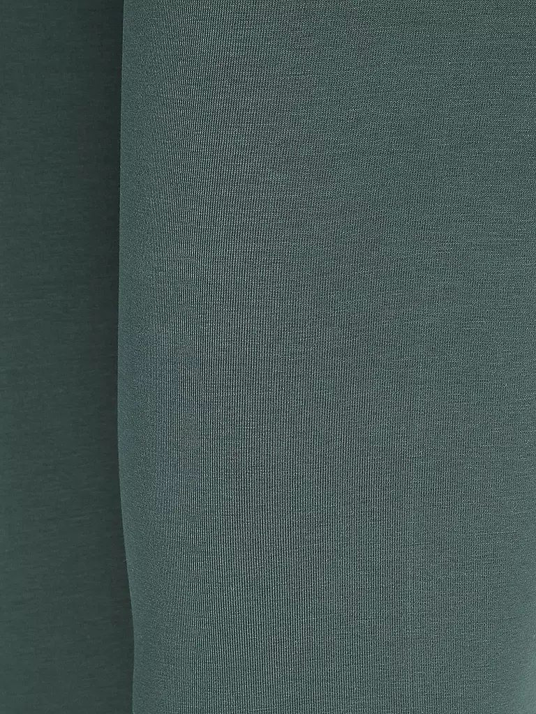 MANDALA | Damen Yoga Hose Classic Rolldown | Vert foncé
