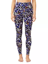 MANDALA | Damen Yoga Tight Printed | Bleu foncé