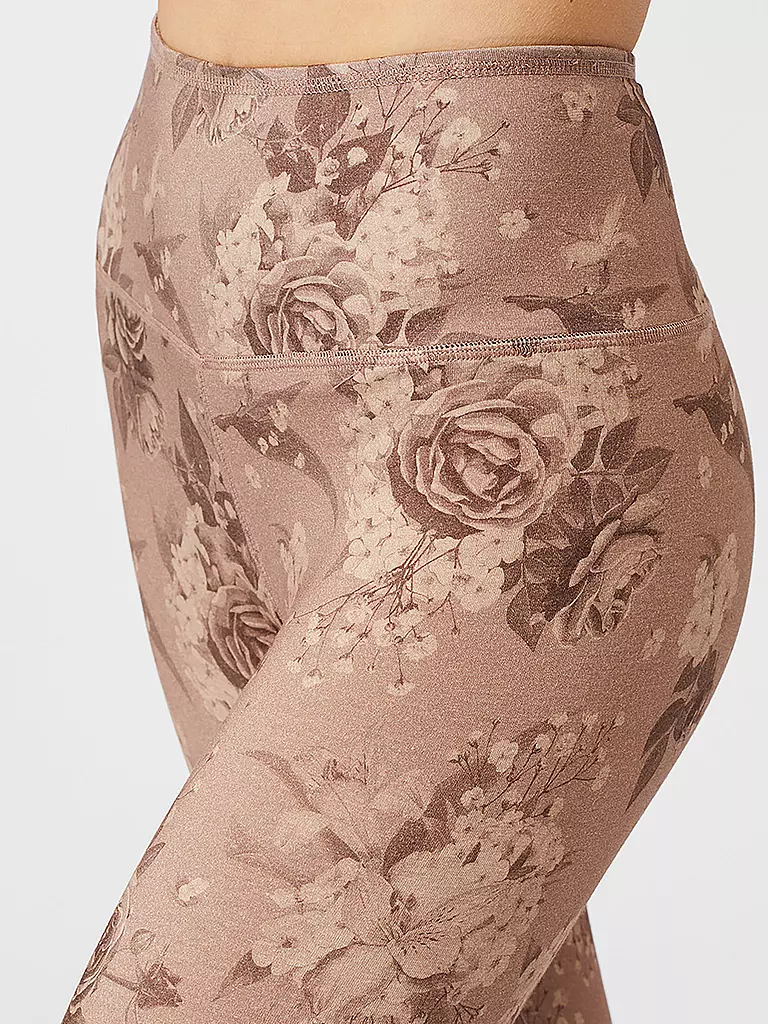 MANDALA | Damen Yoga Tight Printed | Marron